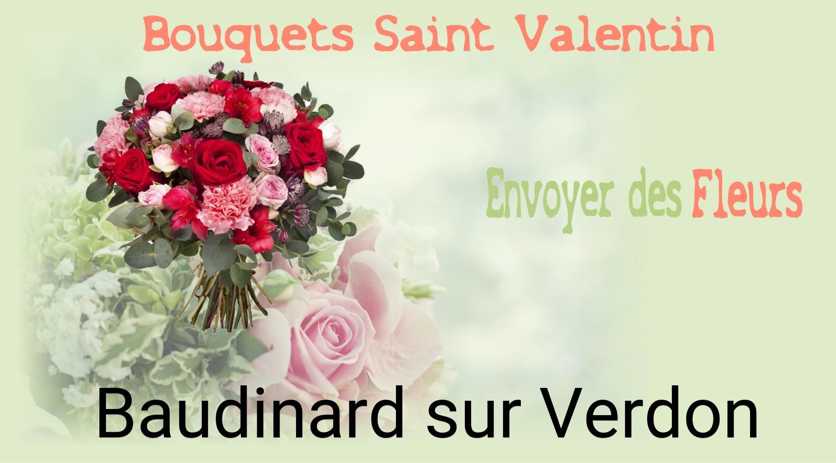 Roses de Saint-Valentin livrées à Baudinard-sur-Verdon
